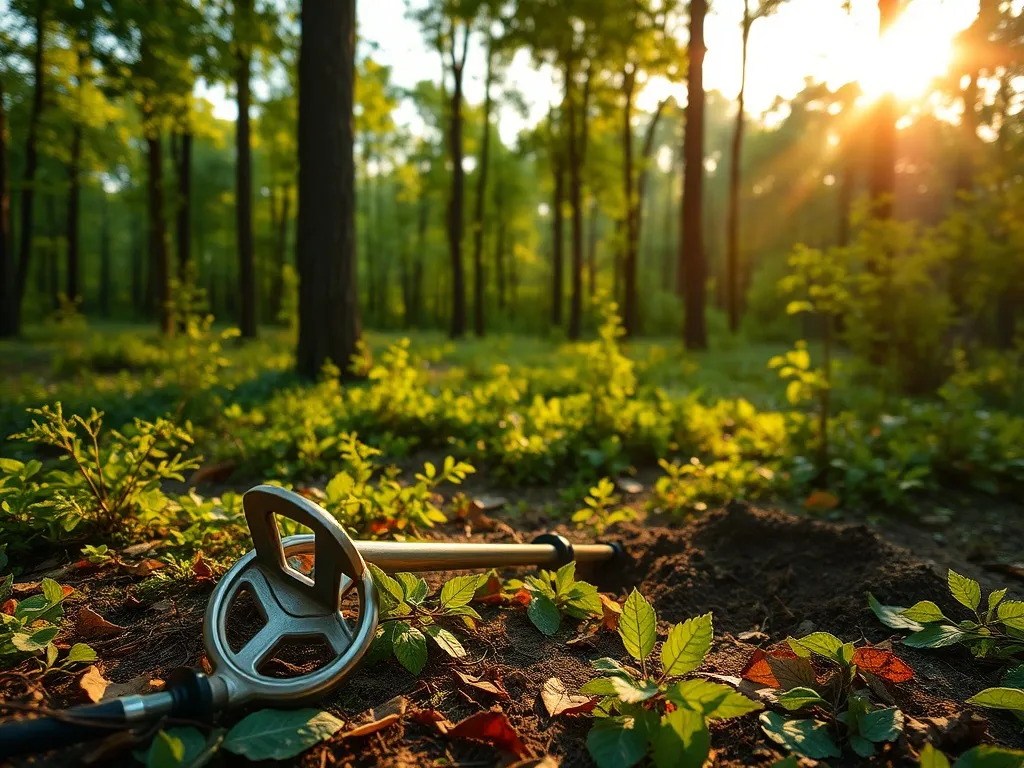 Czy można chodzić z wykrywaczem metali po lesie? Odpowiadamy na pytania