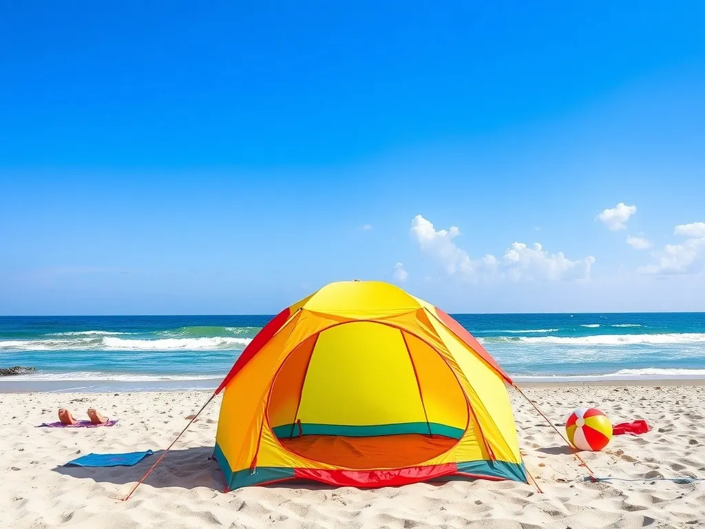 Jak złożyć namiot plażowy z Lidla: proste kroki dla każdego!