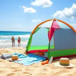 Jak złożyć namiot plażowy z biedronki? Praktyczny przewodnik krok po kroku